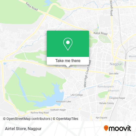 Airtel Store map