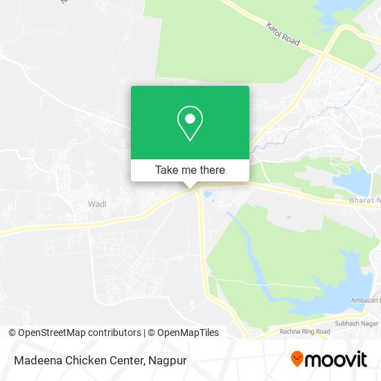 Madeena Chicken Center map