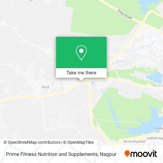 Prime Fitness Nutrition and Supplements map