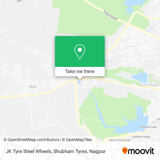 JK Tyre Steel Wheels, Shubham Tyres map