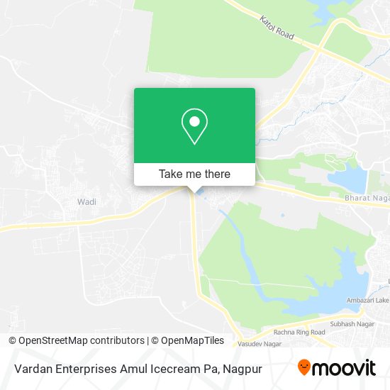 Vardan Enterprises Amul Icecream Pa map