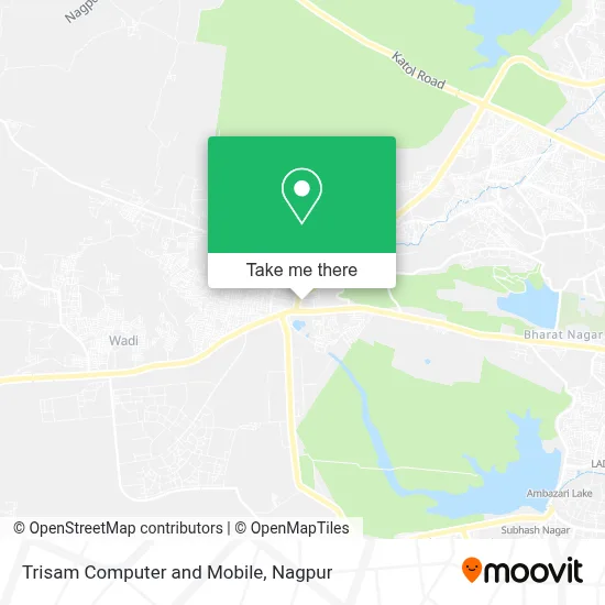 Trisam Computer and Mobile map
