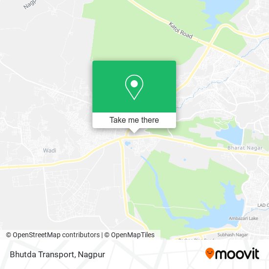 Bhutda Transport map