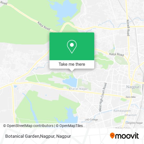 Botanical Garden,Nagpur map