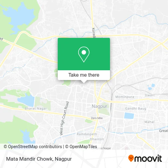 Mata Mandir Chowk map