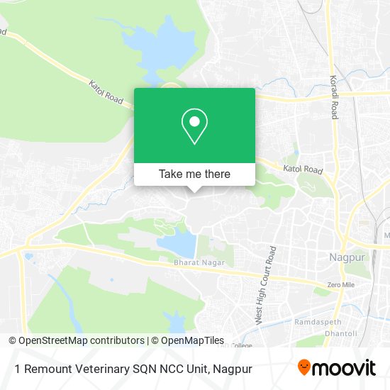 1 Remount Veterinary SQN NCC Unit map