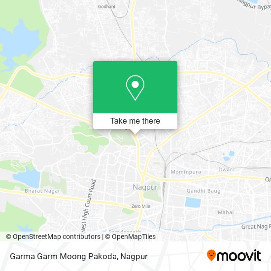 Garma Garm Moong Pakoda map