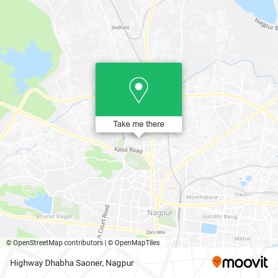 Highway Dhabha Saoner map
