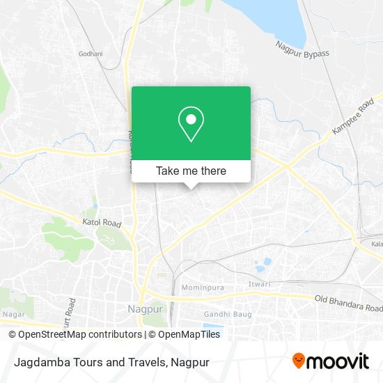 Jagdamba Tours and Travels map