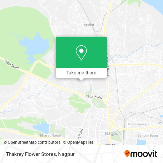 Thakrey Flower Stores map