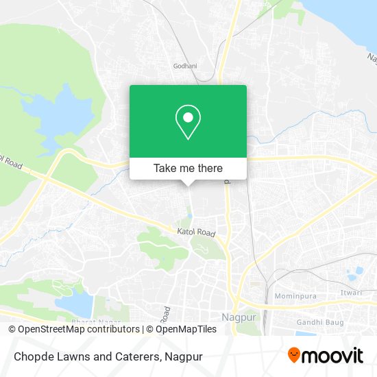 Chopde Lawns and Caterers map