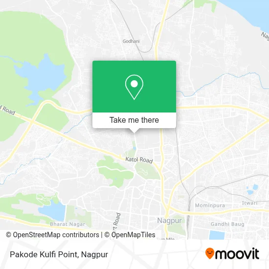Pakode Kulfi Point map