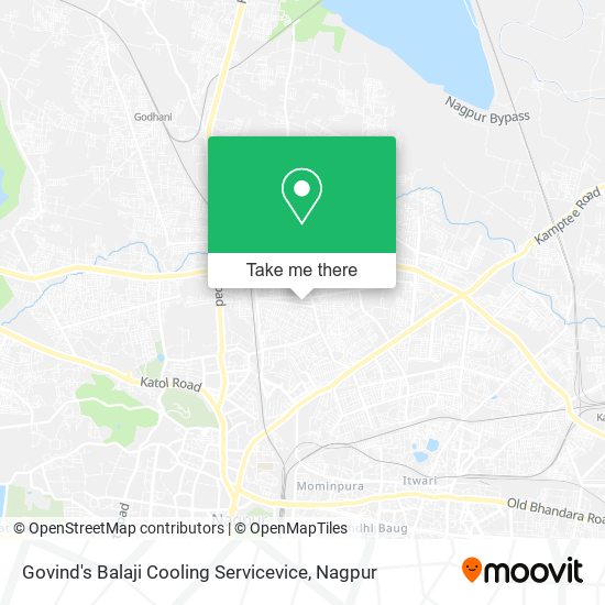 Govind's Balaji Cooling Servicevice map