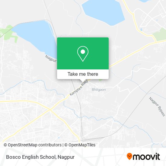 Bosco English School map