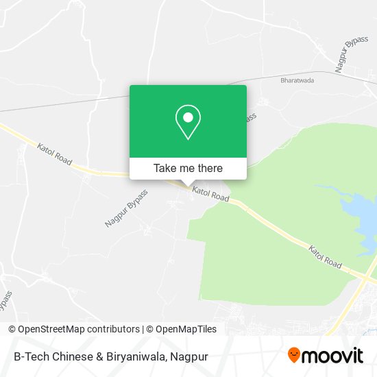 B-Tech Chinese & Biryaniwala map