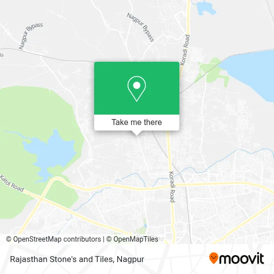 Rajasthan Stone's and Tiles map