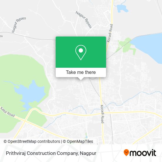 Prithviraj Construction Company map