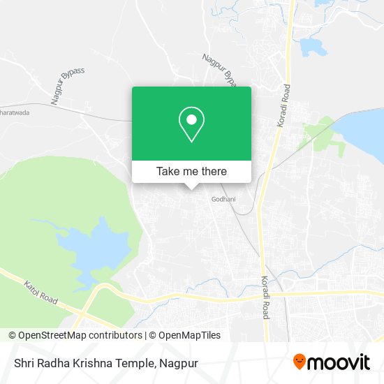 Shri Radha Krishna Temple map