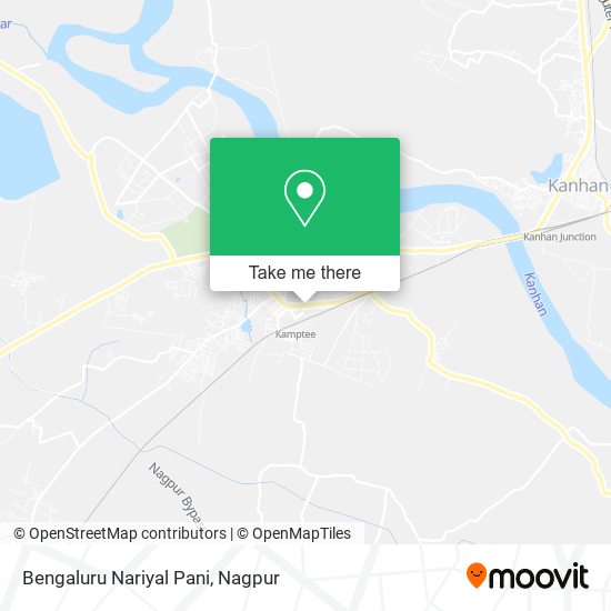 Bengaluru Nariyal Pani map