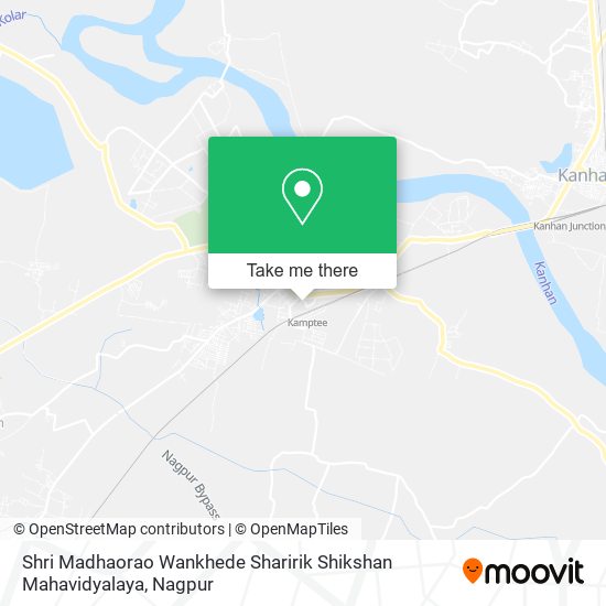 Shri Madhaorao Wankhede Sharirik Shikshan Mahavidyalaya map