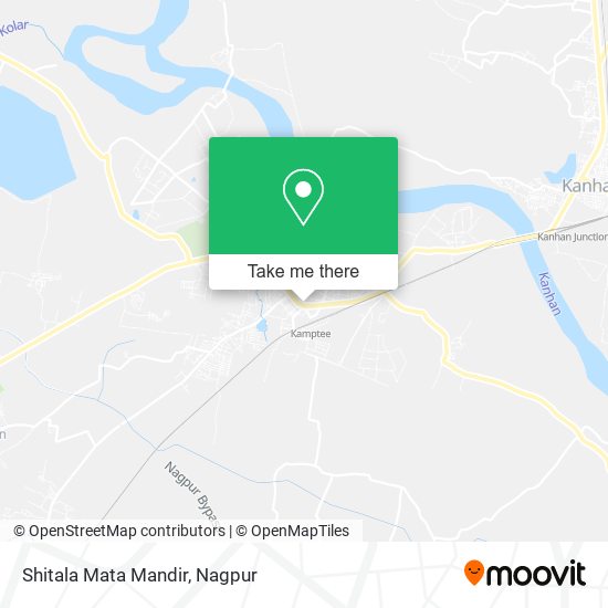 Shitala Mata Mandir map