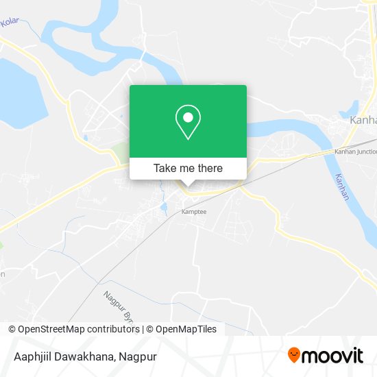 Aaphjiil Dawakhana map