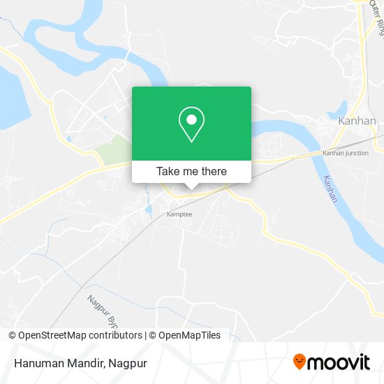 Hanuman Mandir map