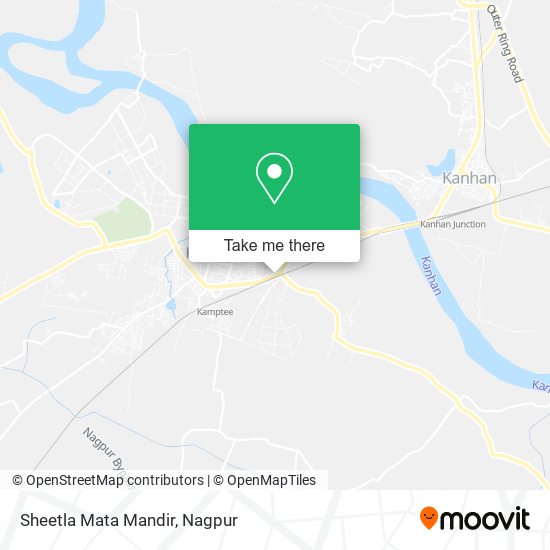 Sheetla Mata Mandir map