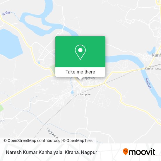 Naresh Kumar Kanhaiyalal Kirana map