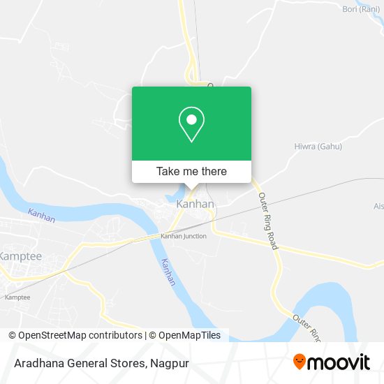 Aradhana General Stores map