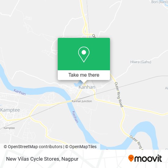 New Vilas Cycle Stores map