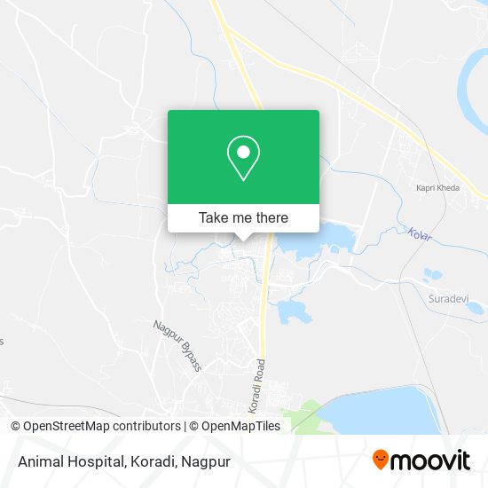 Animal Hospital, Koradi map