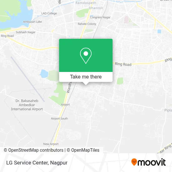 LG Service Center map