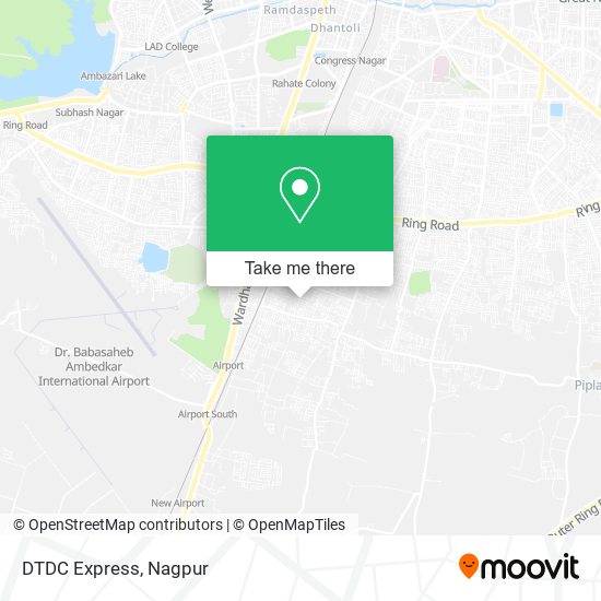 DTDC Express map