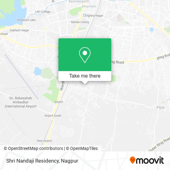 Shri Nandaji Residency map