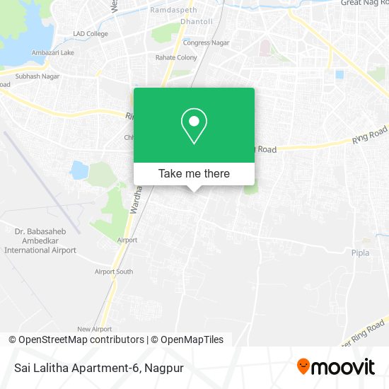 Sai Lalitha Apartment-6 map