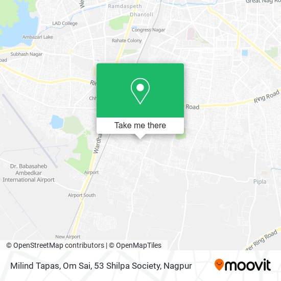 Milind Tapas, Om Sai, 53 Shilpa Society map