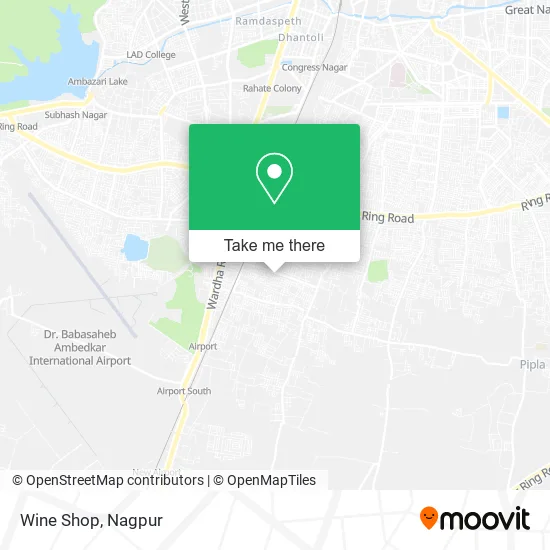 Wine Shop map