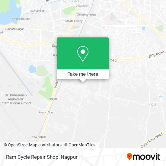 Ram Cycle Repair Shop map