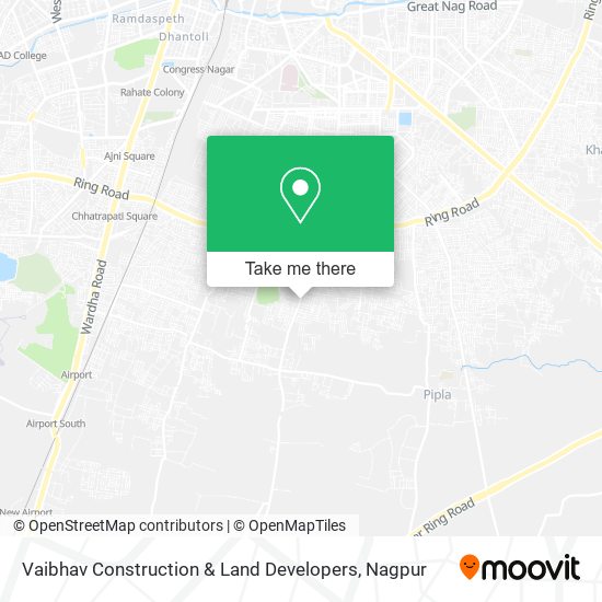 Vaibhav Construction & Land Developers map