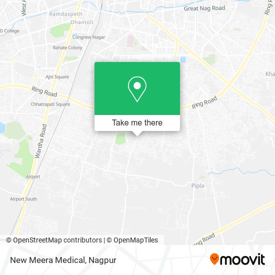 New Meera Medical map