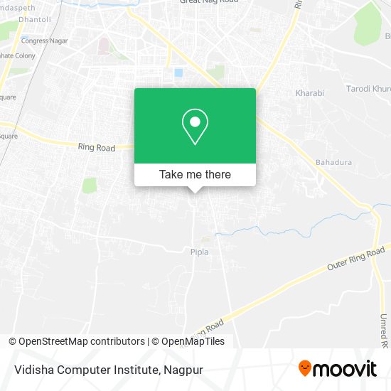 Vidisha Computer Institute map
