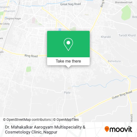 Dr. Mahakalkar Aarogyam Multispeciality & Cosmetology Clinic map