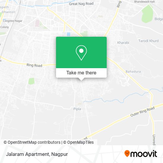 Jalaram Apartment map