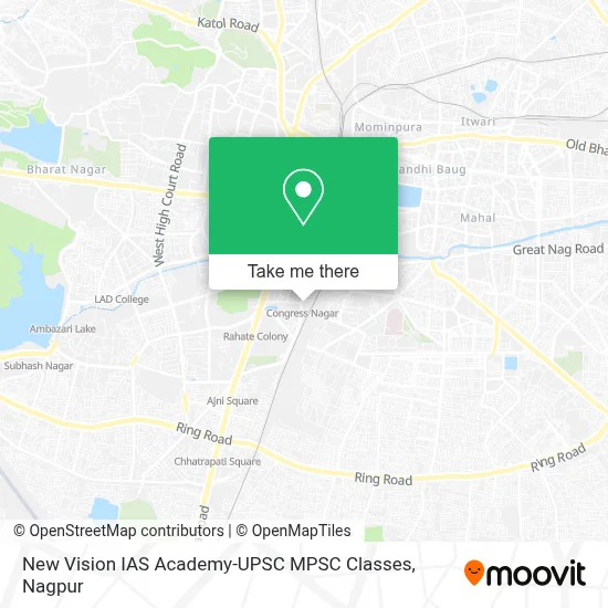 New Vision Ias Academy-Upsc MPSC Classes map