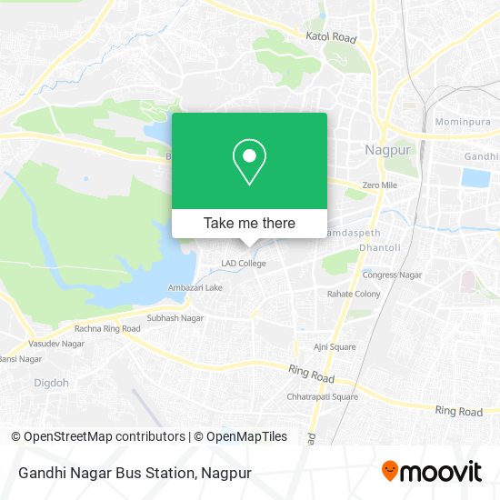 Gandhi Nagar Bus Station map