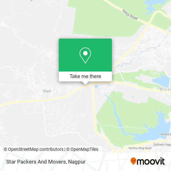 Star Packers And Movers map