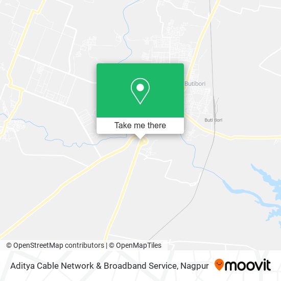 Aditya Cable Network & Broadband Service map