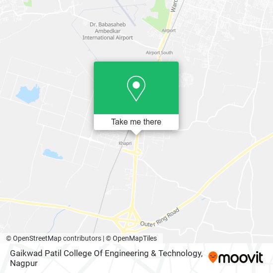 Gaikwad Patil College Of Engineering & Technology map