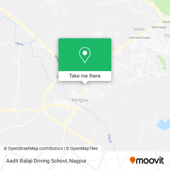 Aadit Balaji Driving School map